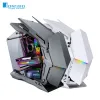 Towers Jonsbo Mod3 Mini Computer Case MATX 게임 e 스포츠 특수 섀시 360 워터 쿨링 5V Argb 램프 효과