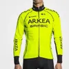 Hiver Fleece Thermal 2021 Arkea Samsic Team Men's Cycling Jersey à manches longues Vêtements de vélo avec pantalon Bib Ropa Ciclismo