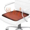 Mattor sittplatsvärme för stol USB vinter termisk varmare kallt väder elektrisk uppvärmd campingkudde