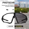 Eyewear extérieurs SCVCN Sports photochromiques Lunes à vélo de vélo de vélo de vélos de vélo de montagne UV400 Route Rouue Hinking Sunglasses Y240410