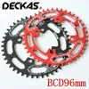 Bicycle simmetrici di deckas 96bcd 40t 42T 44T MTB Crown di bidone della bici per Alivio MT300 M2000 M3000 M4000 M4050 GX NX