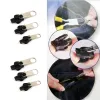 6 PCS / SET Universal Zippers Fix Kit de réparation Zipper Remplacement du curseur zip Rescue Rescue de conception