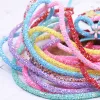 6 mm 7 mm hars glitter steentjes touw buis koord pailletten trimmen diy sieraden armband ketting feestje bruiloft decoraties 1yard