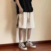 Chine-Chic High Street broderie shorts décontractés pour hommes Summer 2024 Nouvelle marque de mode conception de grandes cultures sportives
