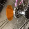 1PAIR Bicycle Bike говорил отражатель безопасности ночное предупреждение.