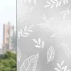 Fensteraufkleber 45x100/50x100 cm gefrostete Glasfilme selbstklebende dekorative Privatsphäre Anti-UV-Film Heimatkoration