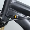 100pcs Câble de frein à vélo / dérailleur Ligne Backle Tubing Câble C-Clip Aluminium Alloy Fixed Clamp Clips MTB Road Bike
