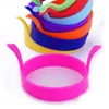 1 peça Creative Kitchen Silicone Egg Frier Fried Pancake Ring Mold Tool