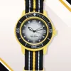 2023 Men's Plastic Transparent Shell 3-needle Scanning Second Movement NIRICHA Watch