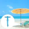 Sun Beach Umbrella Fasten Base Durable Plastic Fixing Anchor Stand Spike Outdoor Garden Patio Sunshade Net Auger Holder Comfy