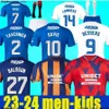 Glasgow 23 24 Davis Morelos Rangers Jerseys de futebol 4º kit infantil 2023 2024 Camisa de futebol em casa terceiro terceiro quarto set colak lawrence kent r.matondo hagi