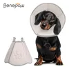 Benepaw Comfy Recovery Pet Cone Collar For Dog Cats After Surgery Protective Adjustable E-Collar Anti Licking Scratching Wounds