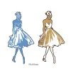 Ballet Catwalk Girl Metal Cuting Stempel Stencil Scrapbooking DIY Album Stamp Paper Card Präge Dekor blockieren neue Würfel für 2020