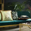 Kussen Amerikaans artistiek modern meisje man velet schilderen thuis kunstdecoratie sofa gooi gaemotric case cotton soft cover