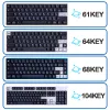 Akcesoria GMK Galaxy Keycaps, 161 Key Keycaps Prolus Profil Cherry Dyesub Personalizowane klawisze GMK dla mechanicznej klawiatury