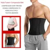 Slimming Belt Men Men Slimming Body Shaper Ciist Treiner Trimmer Belt Corset para abdome para abdome Shapers Control Compressão de Fitness Shapewear 240410