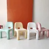 Sillas de comedor nórdicas para el hogar, banco con la espalda, baño, silla de ducha, otomana del pasillo, decoración creativa de la habitación para niños