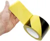 2inch Hazard Varning Säkerhet Tejp Golvmarkeringstejp Enkelsidig Social Distancing Masking Tape Vinyl Floor Road varningstejp