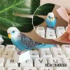 Akcesoria Key Cap OEM Cherry Pbt Parrot Keyhat Bird Keycaps do mechanicznej klawiatury Keycap Creative Single Bird Birthday Gift