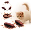 2pcs Electronic Cockroach Cat Toy Battery Powered Running Insect Toys Pet Dog Cat Interactive Pet Supplies 4.5x2cm