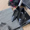 Designer Luxus Sandalen Neue Frauen -High -End -Modedesignerin Neue Klemmbeinsandalen Frauen Sandalen