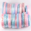 6 Yard/Lot Mix Pink/Blue Baby Ribbons Trit Lace Set для лука