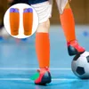 1 par fotbollsskyddstrumpor Shin kuddar som stöder Shin Guard Stretchable slitstyrka Kalvhylsa för fotbollssport