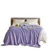 Dekens Dekend algemene dubbele laag pluis pluis vaste kleurdeken en soft soft sofa familie beddeksel deken en deken