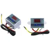 6sts AC Digital LED XH-W3001 för inkubatorkylningsuppvärmningsomkopplare Termostat NTC-sensor 110-220V 220V