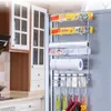 VENDAS QUENTES!!!Sobre portas Freezer Rack de armazenamento de cozinha casa Organizador de especiarias para despensa de despensa de despacho por atacado