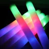 LED rave jouet mousse lueur des bâtons pour le mariage LED Light Up mousse bâtons clignotants colorés anniversaire de Pâques de la fête de Pâques Glow dans le sombre 240410