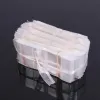 100pcs transparentes auto adesivo saco de plástico pendurado em fábrica bolsas de armazenamento de vedação exibir acessórios de embalagem para jóias feitas à mão