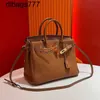 Leather Bk Bags Handmade Emmas Antitheft Bag for Women 2024 Highgrade Feeling Versatile Carryon Shoulder