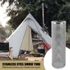 Smoke Tube Durable Pellet Tube For Smoking As BBQ Smoker Grill Accessories Heat Resistant Smoker Tube Also As Stove Chimney Pipe