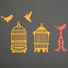 Birdcage Birds Metal Cutting matrizes para scrapbooking de scrapbooking Card de papel decorativo artesanato