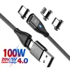 USB A/C -zu USB C -Kabel 100W Typ C zu Typ C 5A Super -Fast -Ladekabelkabel für MacBook Pro 2021 iPad Pro 2021 Galaxy S21 S20