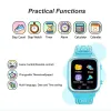 Regarde le jeu kgg smartwatch kids smart watome podomètre double caméra mp3 music podomètre enfants smart watch baby watch garçons filles cadeau