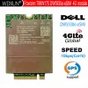 カードFOXCONN T99W175 DW5930EESIM X55 5GモジュールDP/N 0CGXHG 1GBPS CAT 16 Dell Laptop Latitude 5430 7330 7430 7760 9420 9520