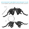 Hot EF51-7 /EF51-8 Mountain Bike Rem Hendel Shifter Set Aluminium Alloy 3x7 /3x8 Speed Shifter Bike Accessories Bike Part