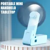 Summer Portable Mini Handheld USB Fans Rechargable Electric Fan Pocket Folding Ultra Quiet Air Cooler Desktop Small Fan