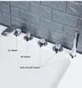 Split 3 pièces Thermostatic Massage Bathtub Mixer Tap Waterfall Thermostatic Shower Bath Robinet pour baignoire spa et douche