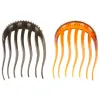 Inserti per acconciatura Clip Piatto Up Plastic Bun Maker Afferratura Torta di coda di cavallo Volume Volume Women Accessori per capelli