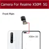 Camera del modulo anteriore posteriore per Oppo Realme X50M 5G Small Mini frontale di fronte a gufo principale Flex Cavi di ricambio