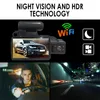 Dashcam WIFI Dual Lens Dash Cam for Cars 1080P Video Recorder Rear View Camera For Vehicle Black Box Car Accessory Accessories