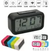 LED LED LED Digital Clock Digital Backlight Snooze Mudo calendário Desktop Electronic Bcaklight Table Relógio Relógio de Desktop