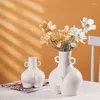 Vases Scandinavian Human Body Vase Ins Ceramic Flower Arrangement Flower Room Ornement Decoration