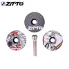 ZTTO MTB自転車ヘッドセットステムキャップ1-1/8 "トップカバー特別印刷キャップヘッドセットアルミニウム合金マウンテンロードバイク