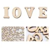 Lettres en bois bois pour pagaie décor de mur inachevé artisanat artisanat grec carton pièces alphabet disques lettre