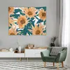 Tapestries Blush Sunflowers Tapestry Decoration Home Wall Decor Wallpaper Bedroom