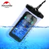 Naturehike Waterproof Phone case PVC Bag Case Pouch Phone Cases for iPhone/Samsung/millet/huawei/meizu/HTC/XIAOMI swimming bag